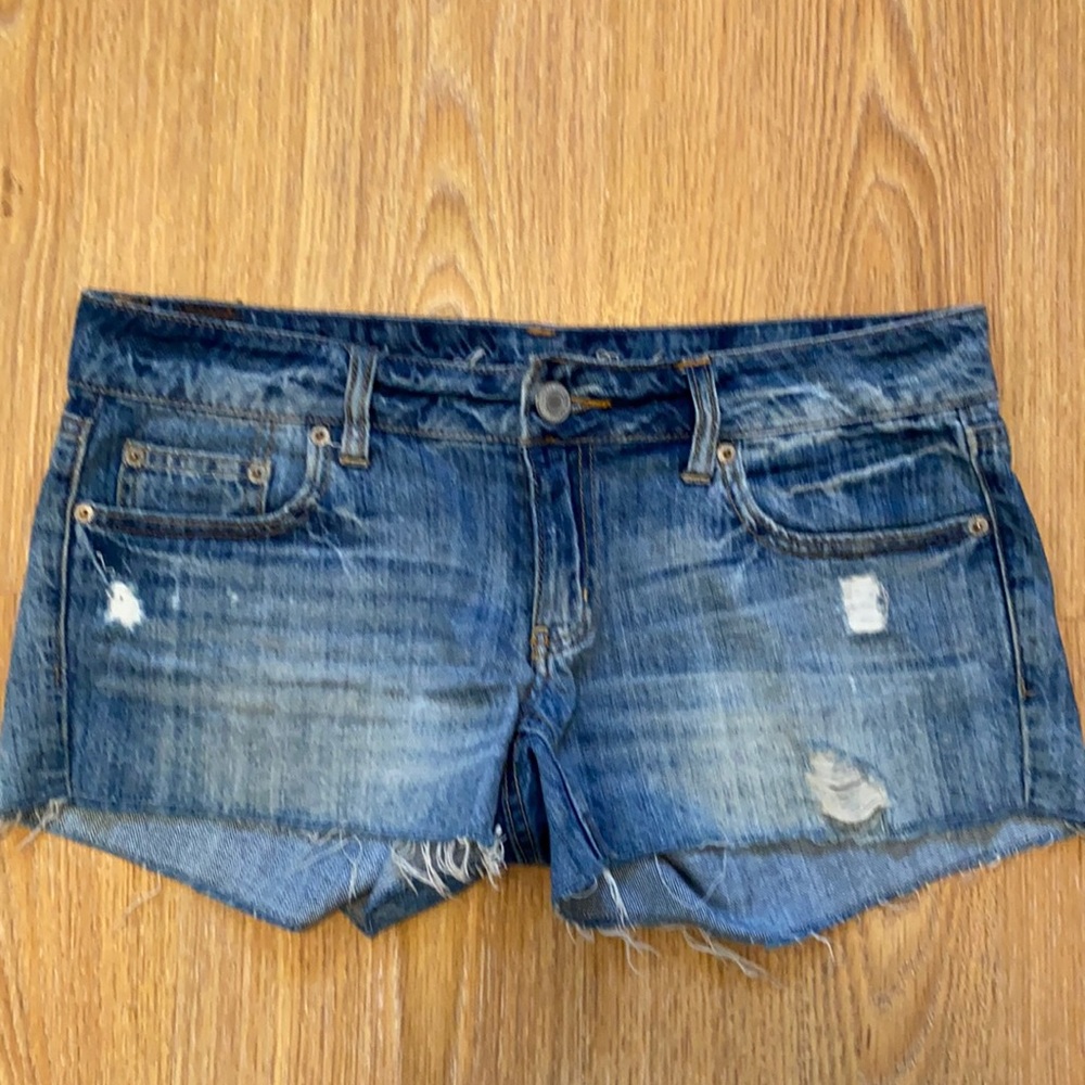 American eagle jean shorts